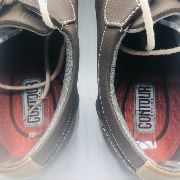 FootJoy 54263 Mens brown Contour Leather Spikeless Golf Shoes Size 11.5M - Picture 6 of 11